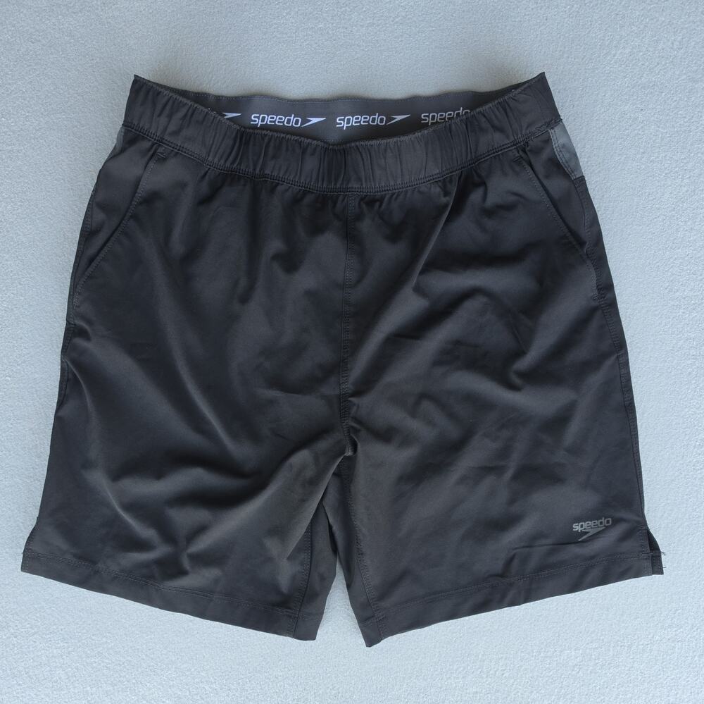 Speedo Men's Shorts, Swim Trunks Men's SZ M Black